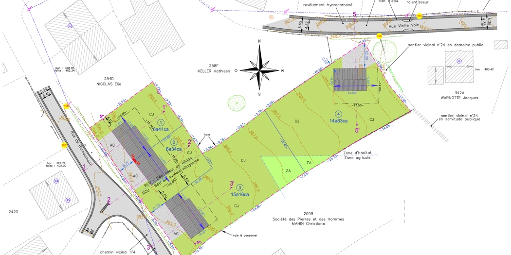 Permis d'urbanisation à Libin