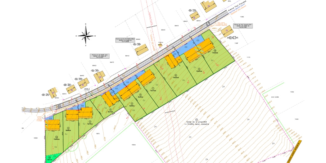 Lotissement Saint-Hubert Géomètre